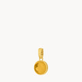 November Birthstone Happiness Signature Pendant, Gold