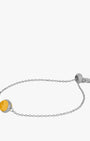 November Birthstone Happiness Signature Bracelet, Silver