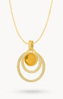 November Happiness Halo Necklace Set