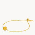 November Birthstone Happiness Signature Bracelet, Gold