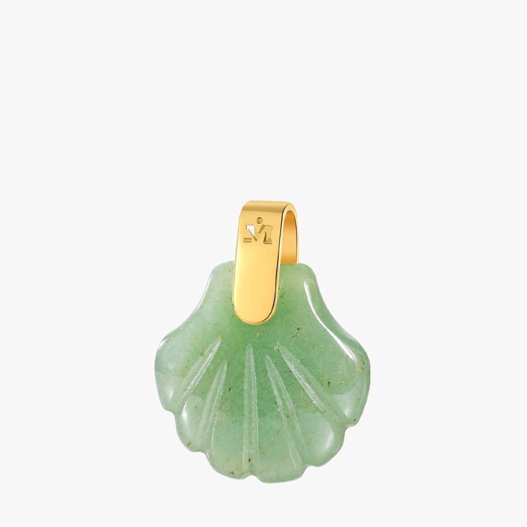 Jade Seashell Pendant