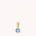 December Birthstone Uniqueness Dainty Signature Pendant