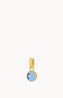 December Birthstone Uniqueness Dainty Signature Pendant