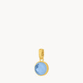 December Birthstone Uniqueness Signature Pendant, Gold