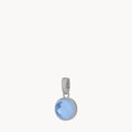 December Birthstone Uniqueness Signature Pendant, Silver