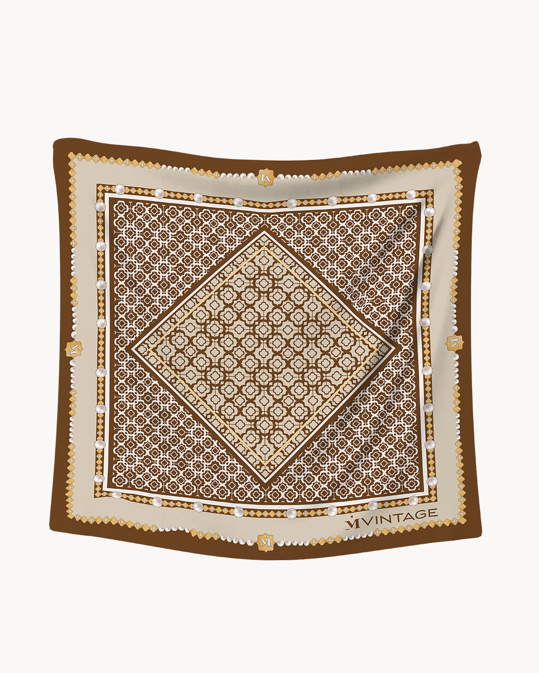 Bizzilla Brown Scarf