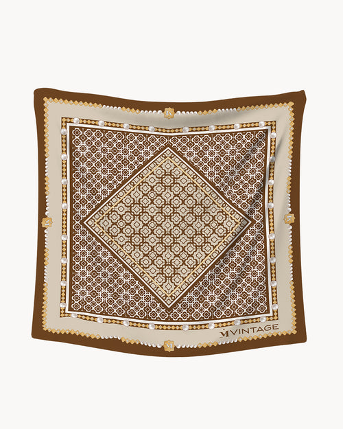 Bizzilla Brown Scarf