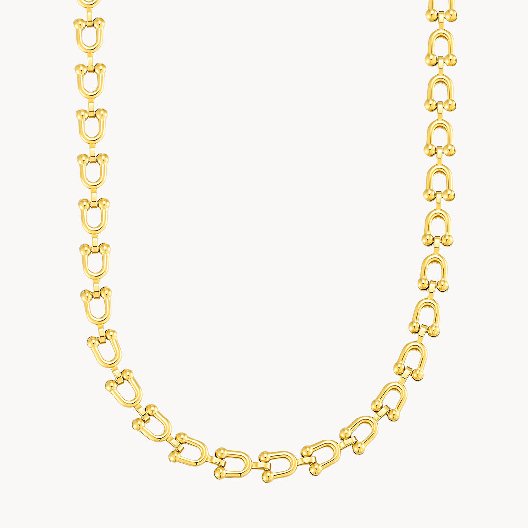 Horsebit Dainty Choker