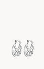 Friendship Hollow Maduma Silver Hoop Earrings