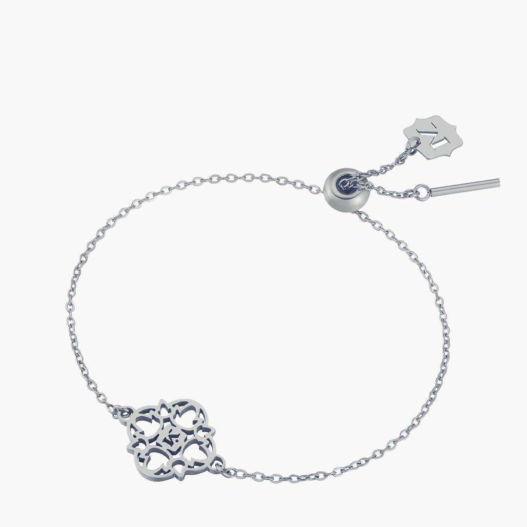 Friendship Hollow Maduma Silver Adjustable Bracelet