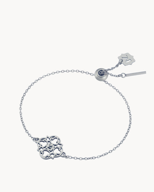 Friendship Hollow Maduma Silver Adjustable Bracelet