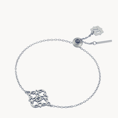 Friendship Hollow Maduma Silver Adjustable Bracelet