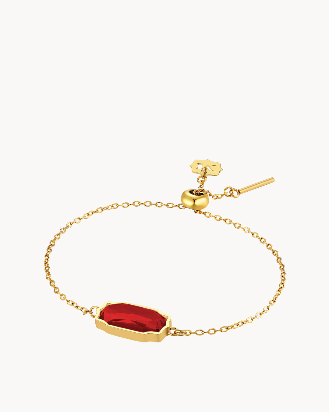 January Birthstone Passion Bizzilla Adjustable Bracelet