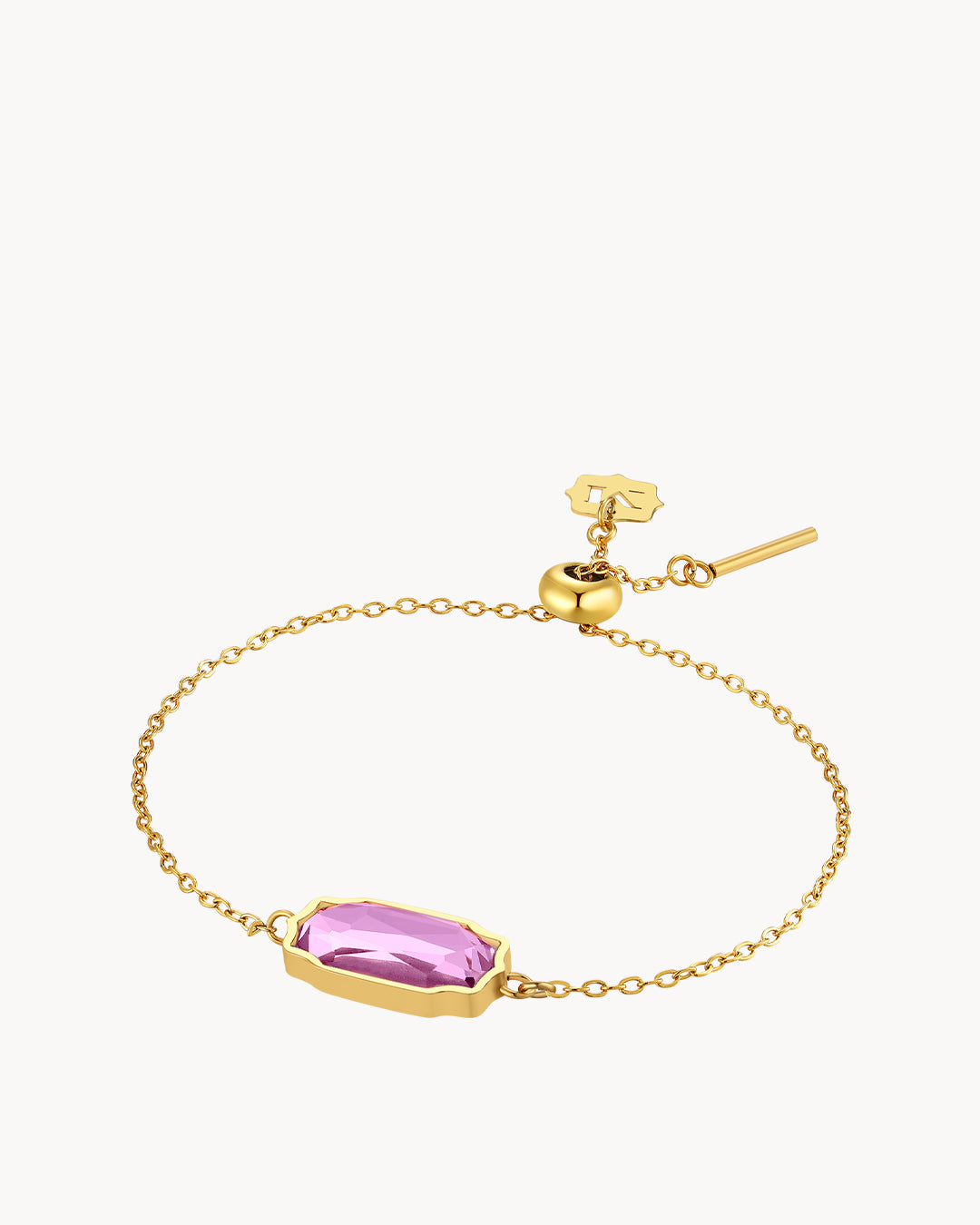 February Birthstone Devotion Bizzilla Adjustable Bracelet