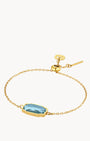 March Birthstone Peace Bizzilla Adjustable Bracelet