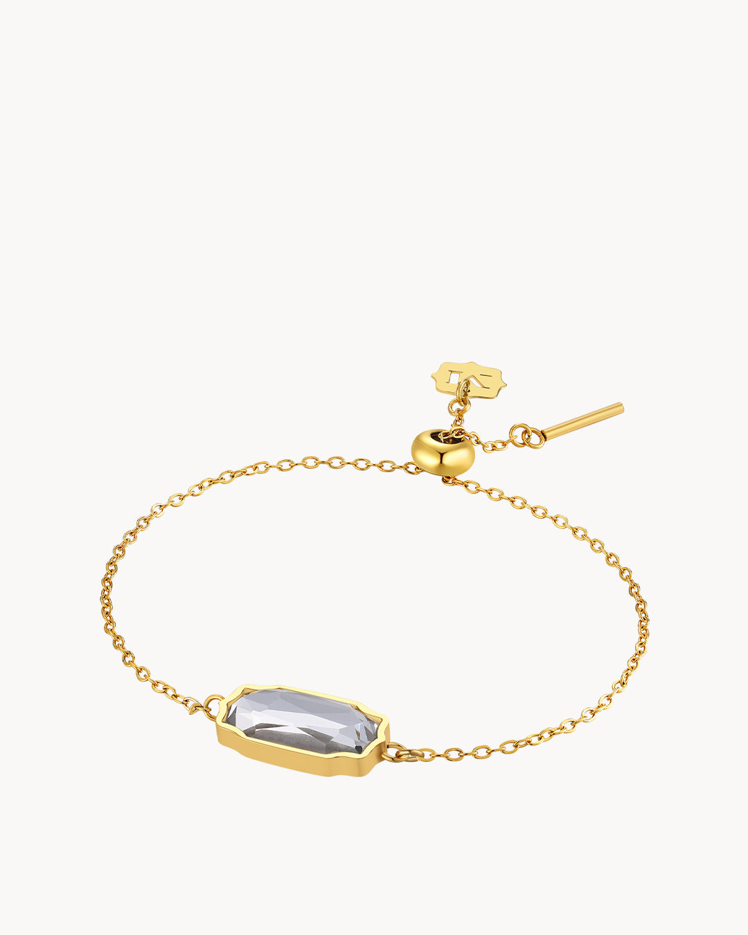 April Birthstone Hope Bizzilla Adjustable Bracelet