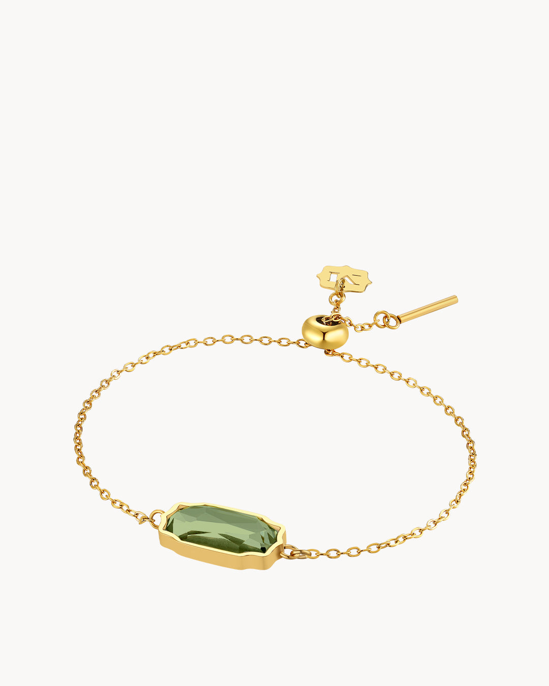 August Birthstone Beauty Bizzilla Adjustable Bracelet