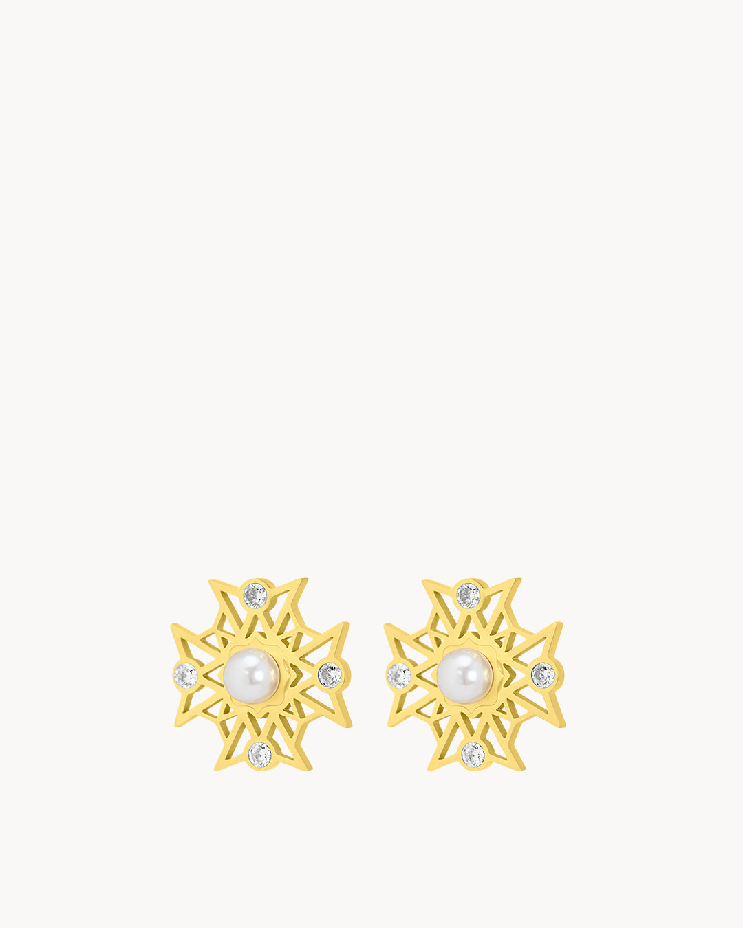 Timeless Pearl Kavallieri Stud Earrings