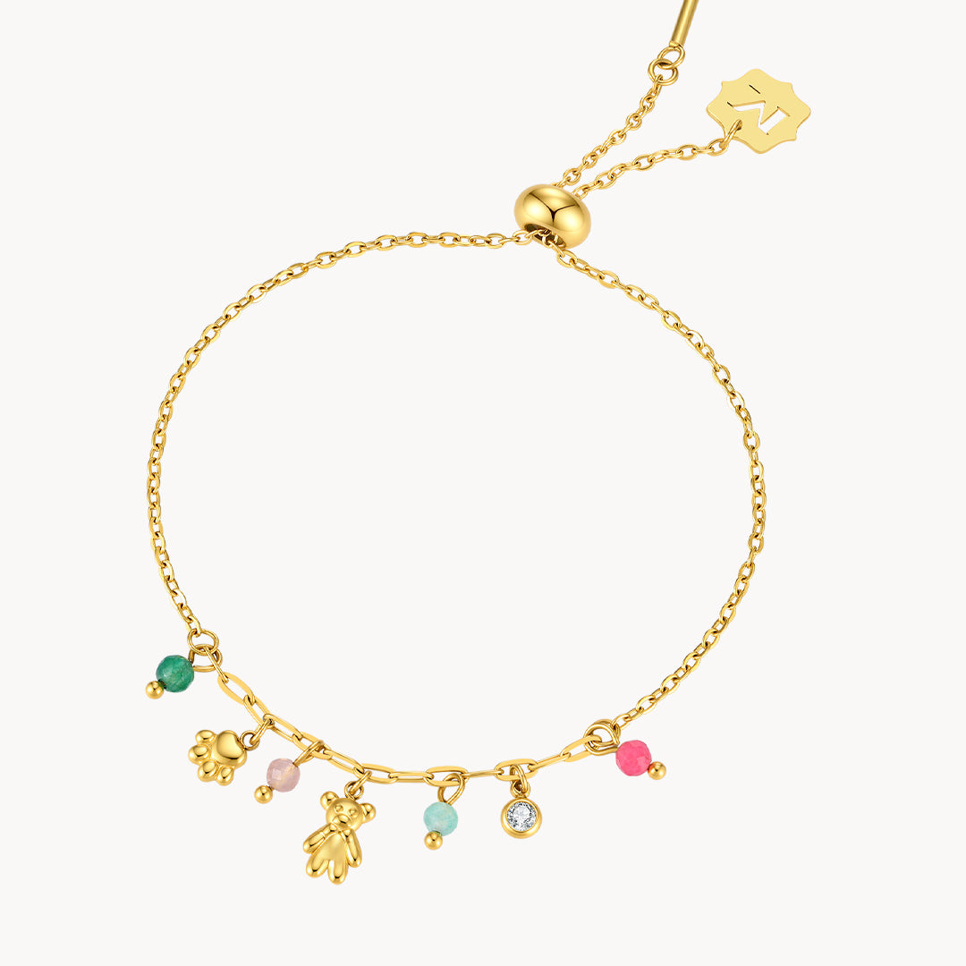 Teddy Bear Adjustable Bracelet