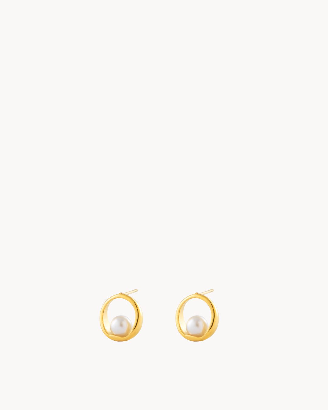Infinite Pearl Stud Earrings
