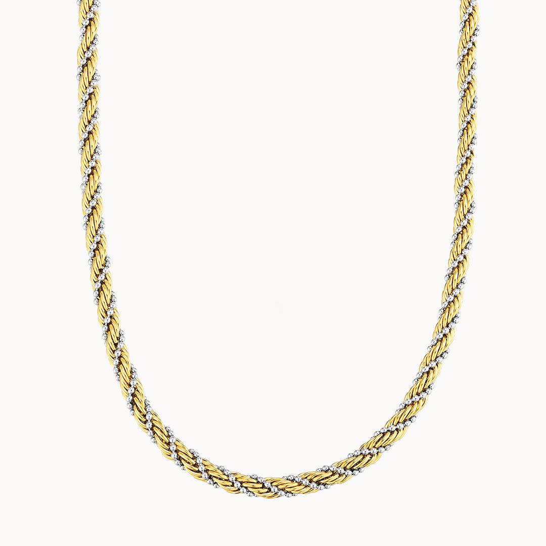 Two Toned Rope Chain
