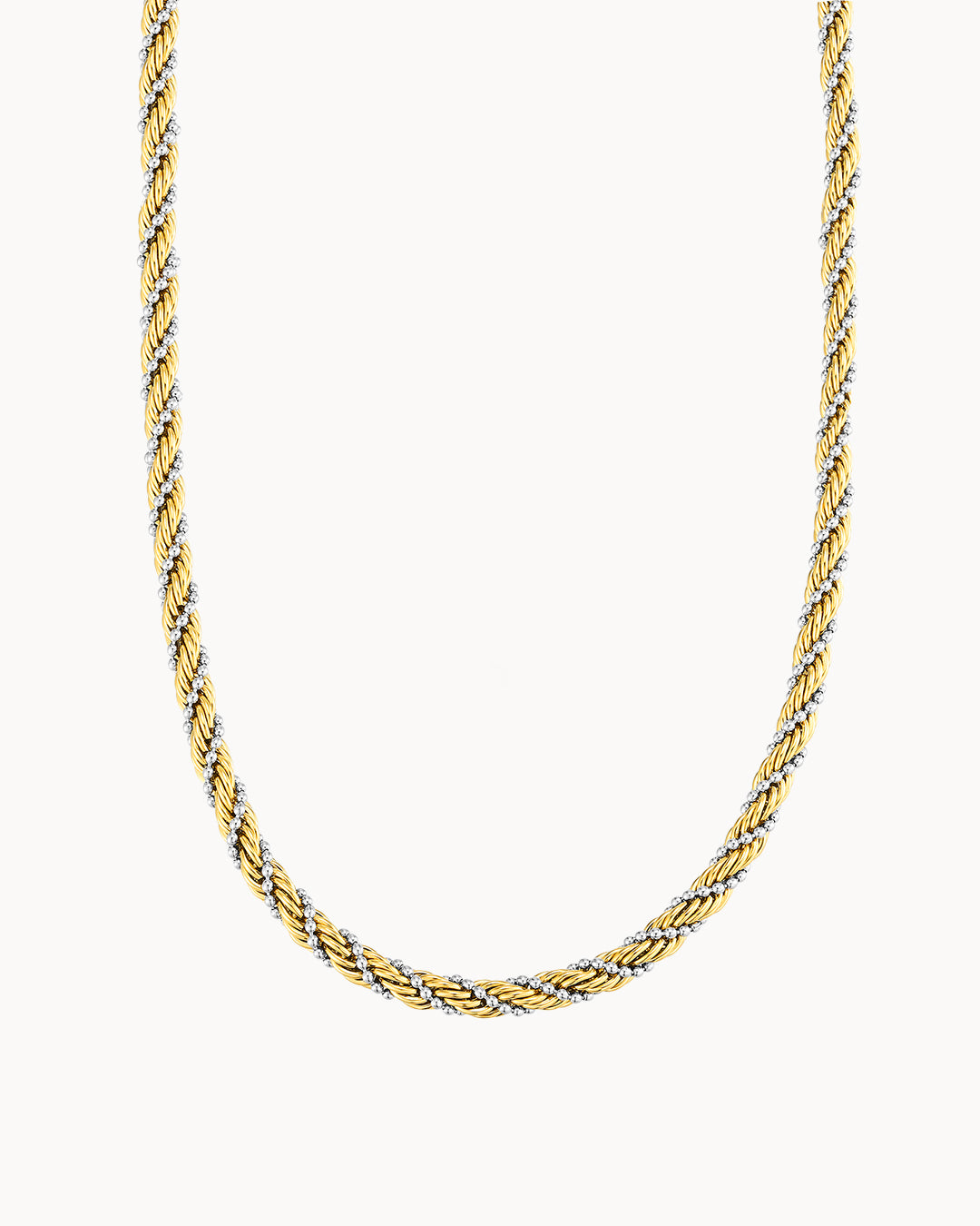 Two Toned Rope Chain