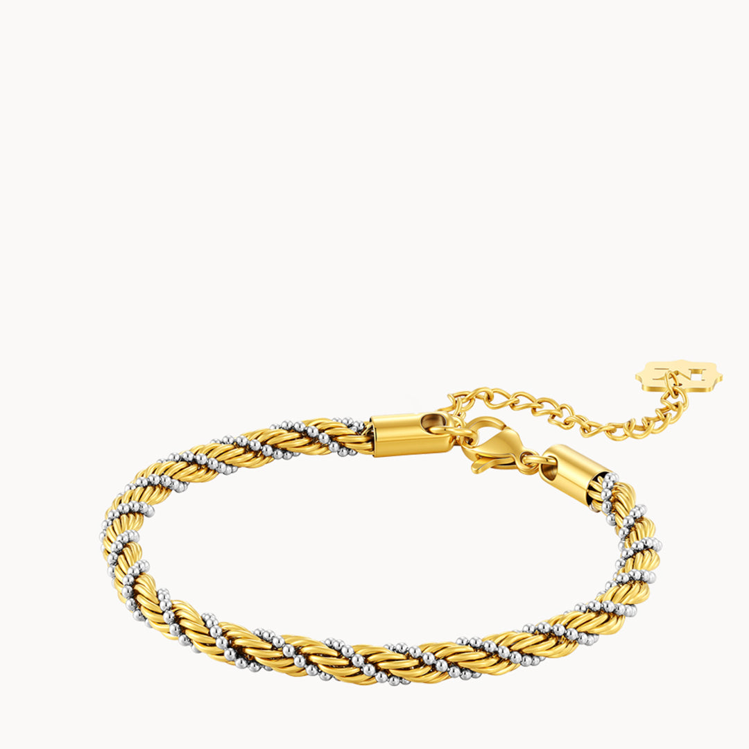 Two Toned Rope Bracelet