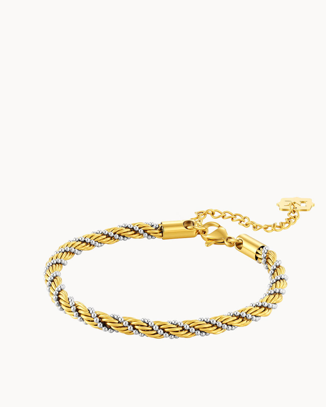 Two Toned Rope Bracelet