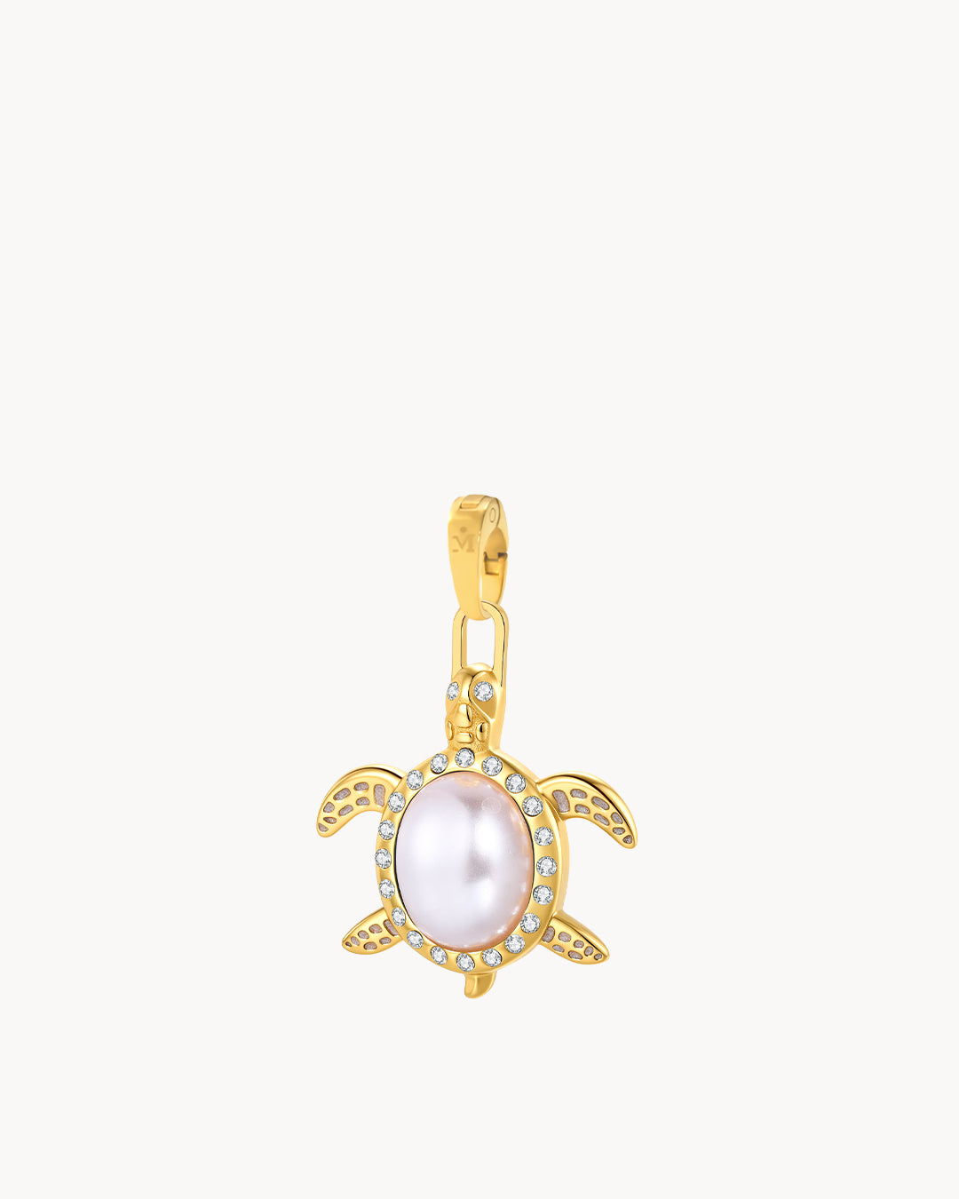 Timeless Pearl Turtle Pendant