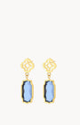 December Birthstone Uniqueness Bizzilla Dangling Earrings