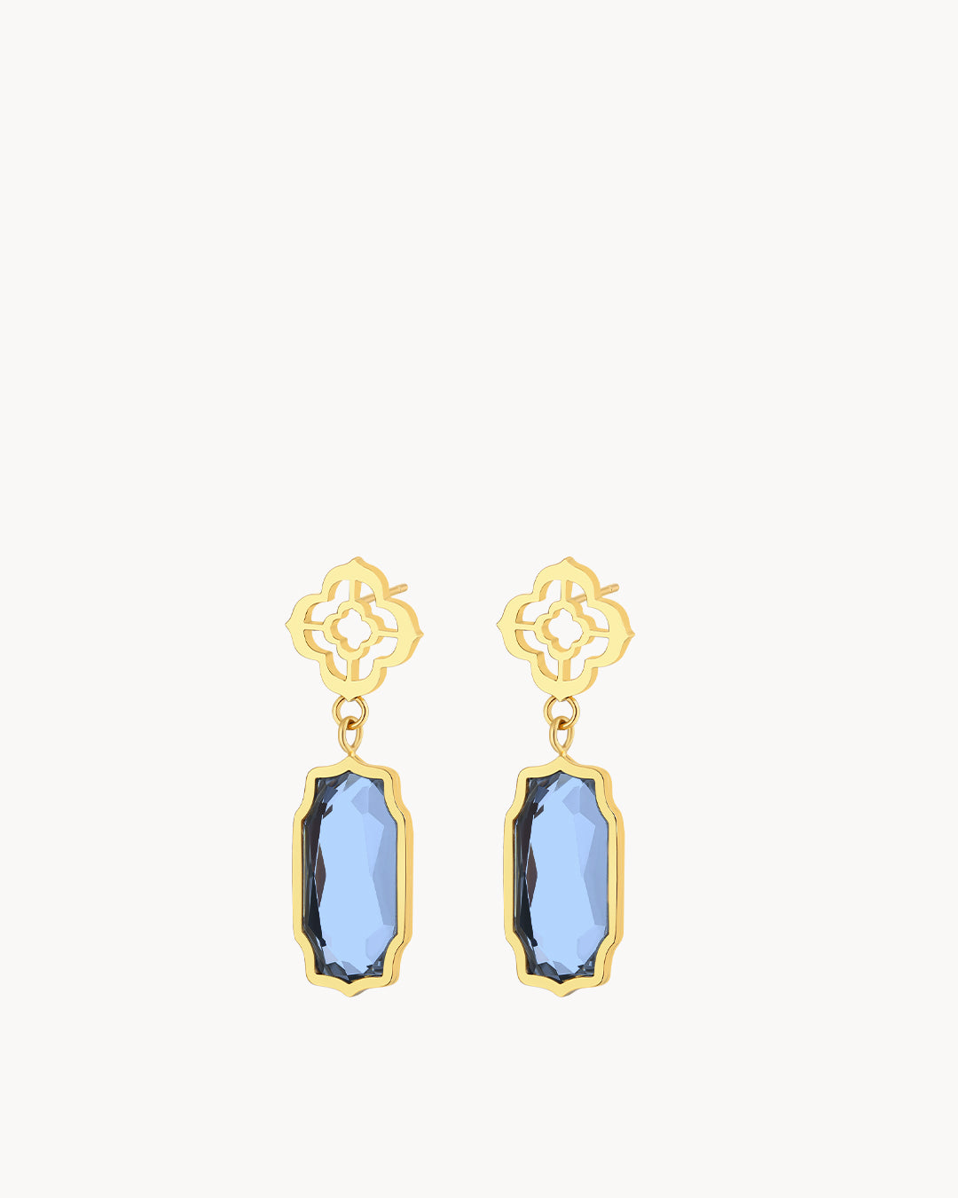 December Birthstone Uniqueness Bizzilla Dangling Earrings