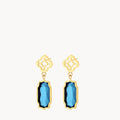 September Birthstone Wisdom Bizzilla Dangling Earrings — September