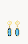 September Birthstone Wisdom Bizzilla Dangling Earrings