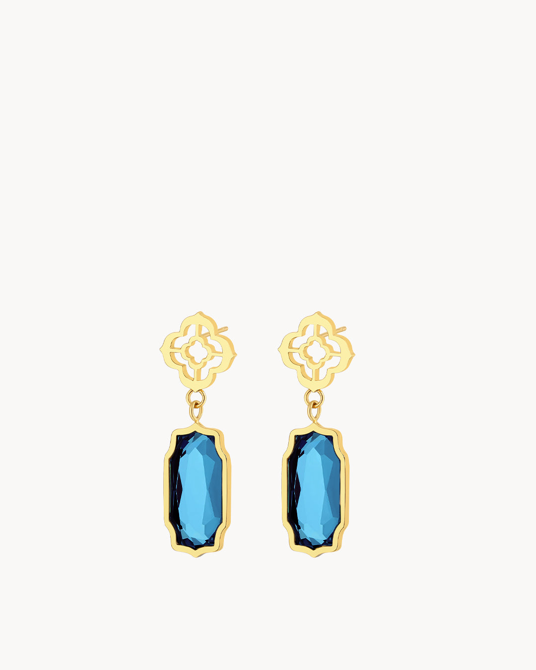 September Birthstone Wisdom Bizzilla Dangling Earrings