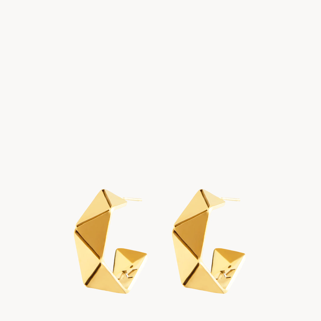 Geometric Hoop Earrings