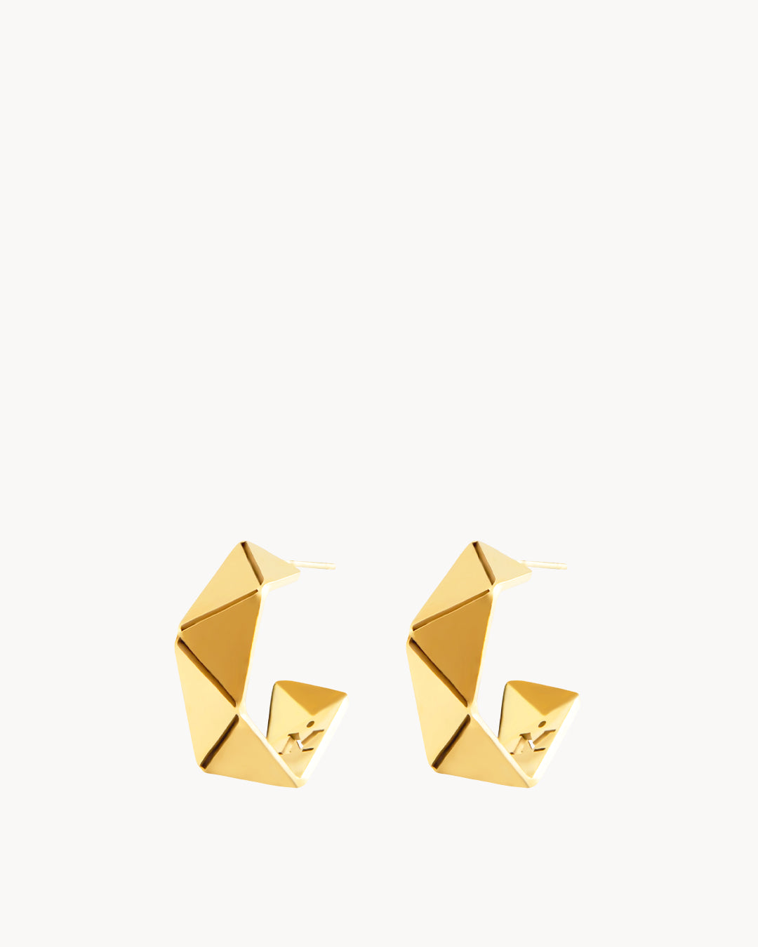 Geometric Hoop Earrings
