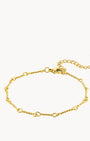 Twisted Bar Link Bracelet