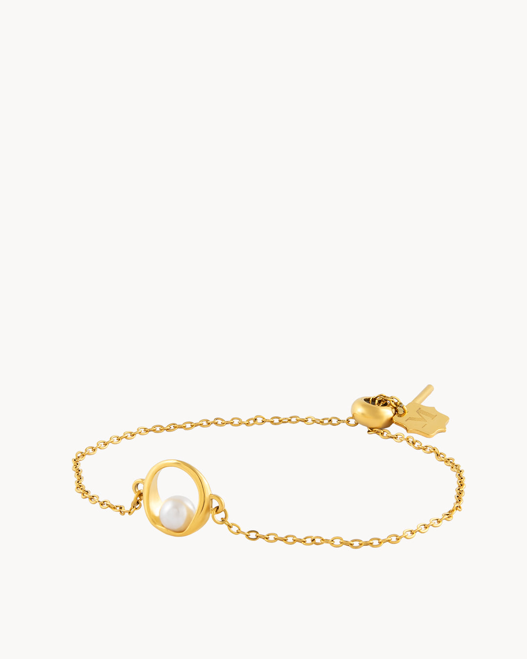 Infinite Pearl Adjustable Bracelet