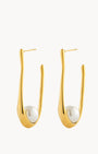 Infinite Pearl Statement Hoop