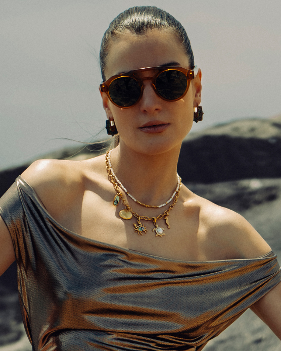 Pearl Beaded Choker