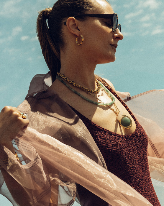 Jade Charm Necklace