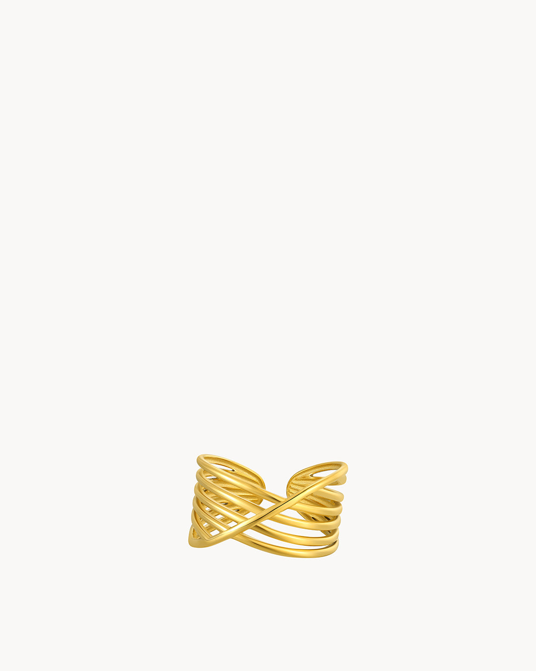 Wave Adjustable Ring