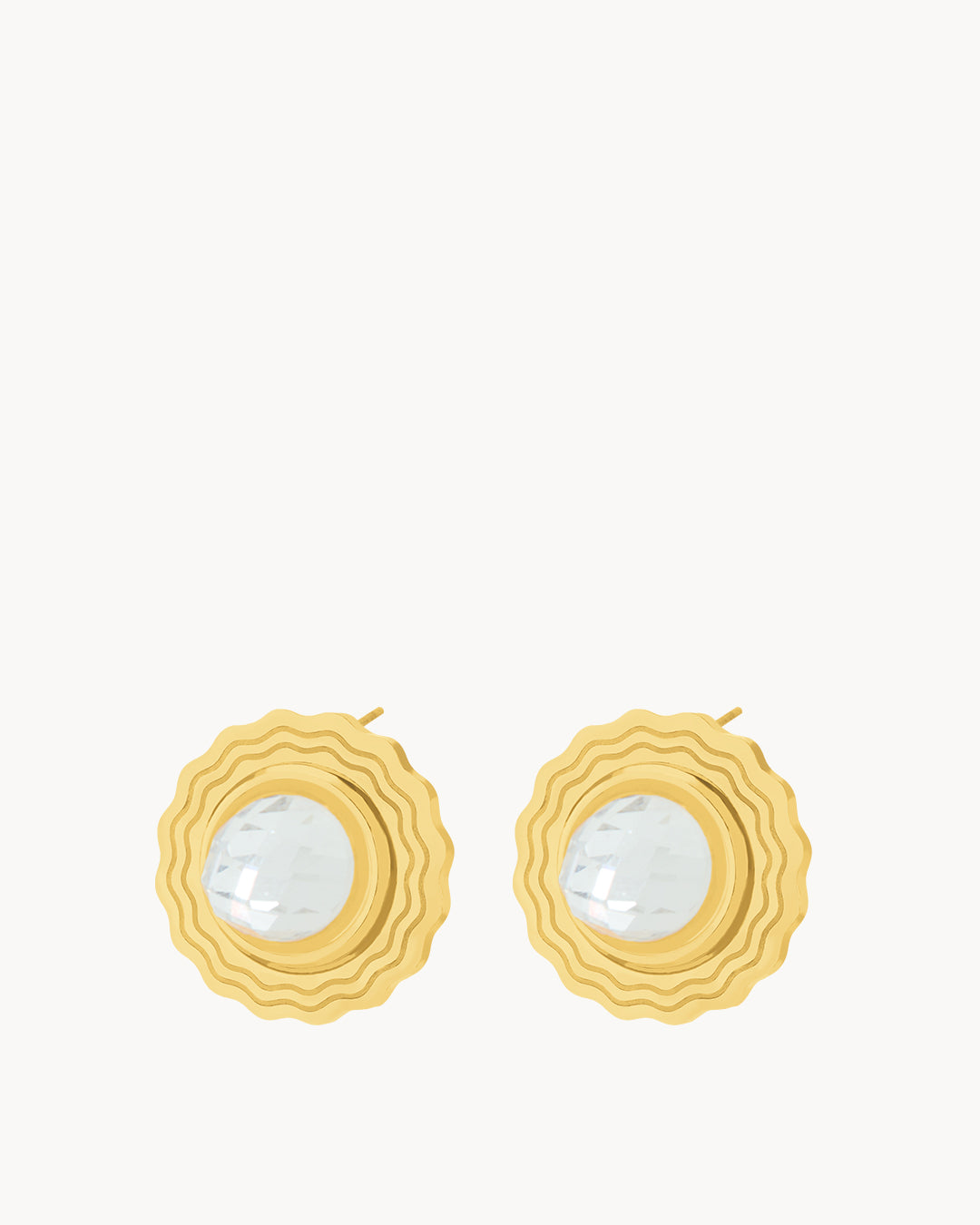 Tritoni Fountain Dainty Twist Earrings April