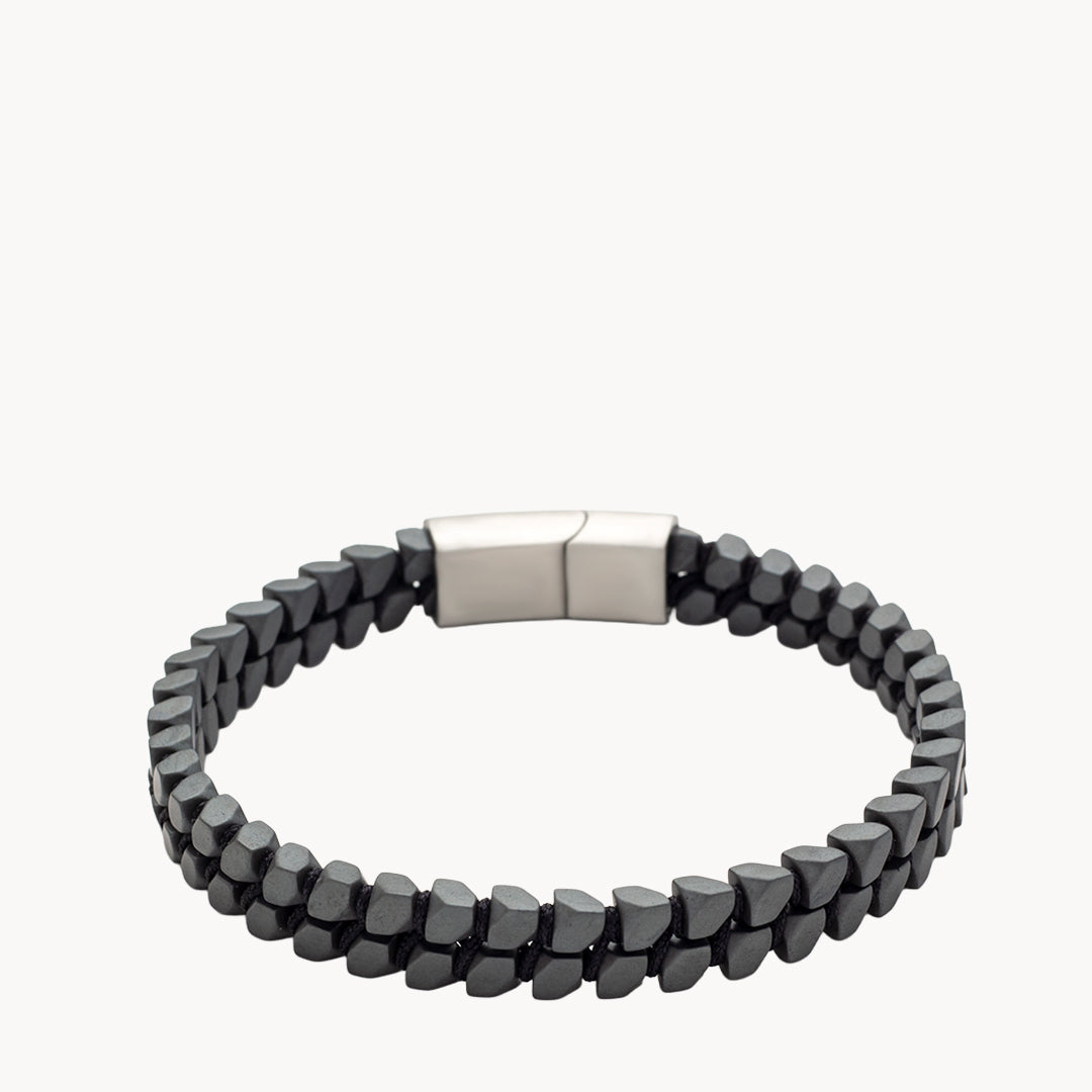 Statement Hematite Bracelet 