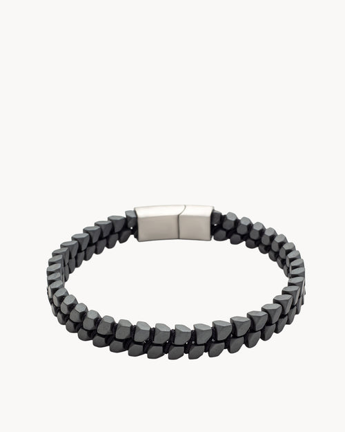 Statement Hematite Bracelet 