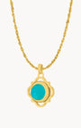 Dainty Twist Friendship Birthstone Pendant Set
