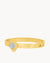 Tritoni Dainty Twist Bangle June