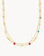 Double Layer Heart Necklace