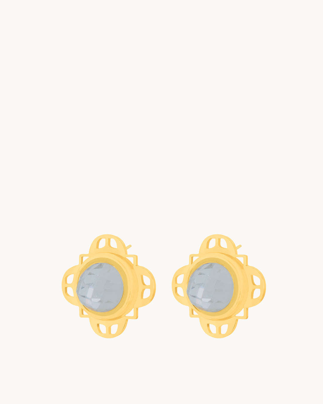 Mvintage Tritoni Dainty Twist Stud Earrings June