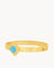 Tritoni Dainty Twist Bangle September